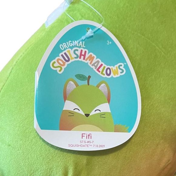Squishmallows Toys Nwt Fifi The Fox Pear Squishmallow Summer Fruit